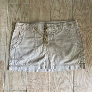 Express khaki skirt size 8